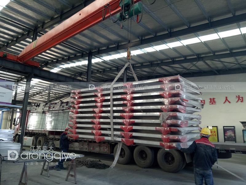 承德公共自行車棚發貨案例