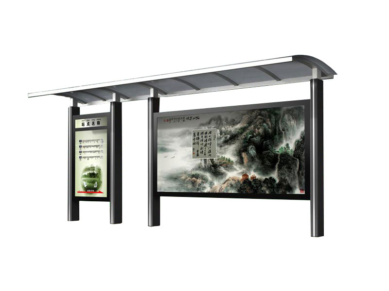 公共候車亭設計圖