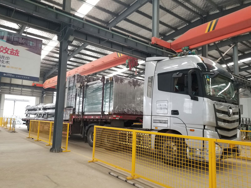 江蘇榮大發往安徽不銹鋼公交候車亭發貨記錄